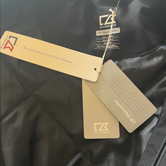 NWT Cutter & Buck Ladies’ Black Performance Jacket - Picture 15 of 15